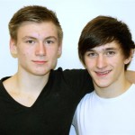 Andrej (links) und Alexander Ginc